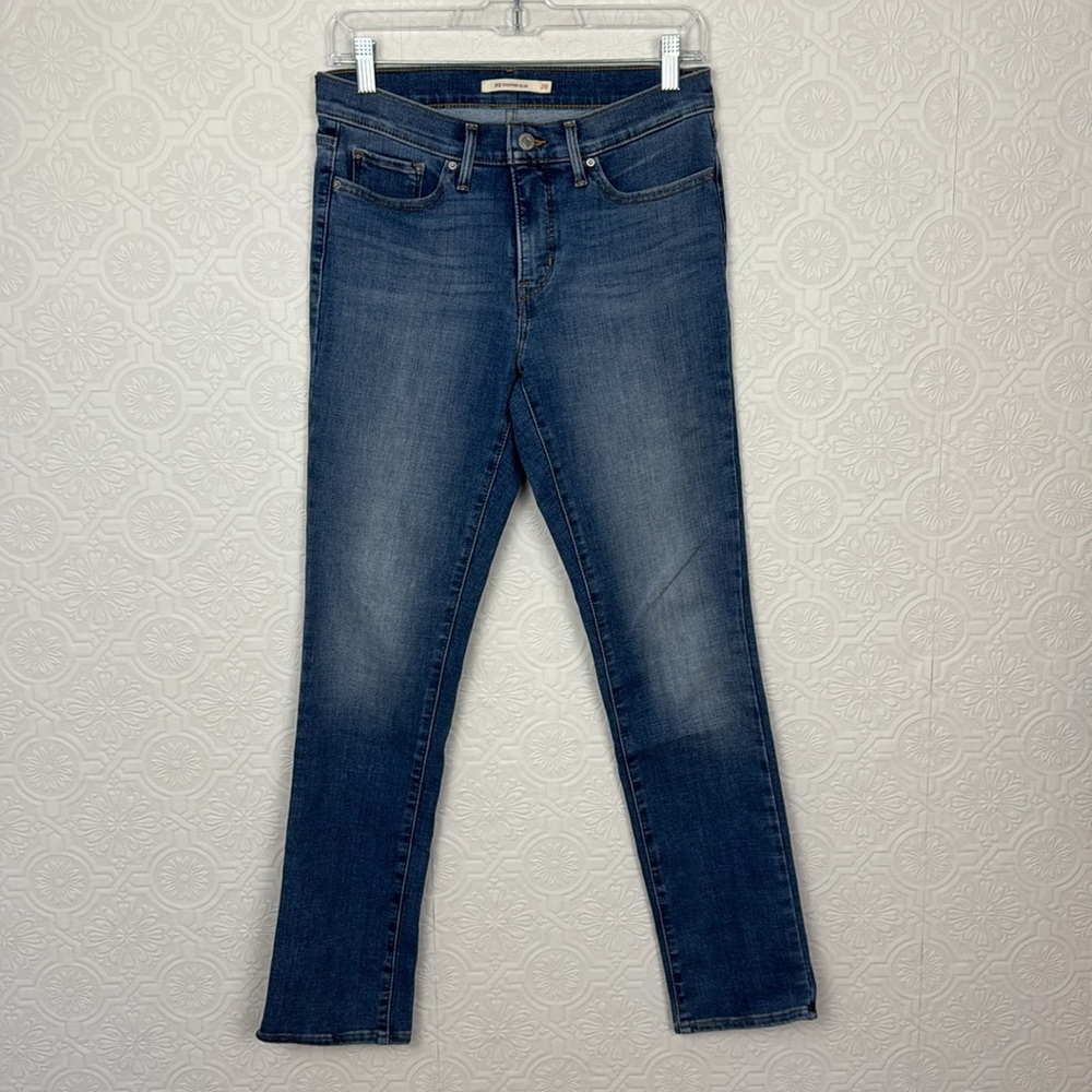 Levi’s 312 Shaping Slim Jeans Denim 6 28 Mid Rise Stretchy Skinny Slimming‎